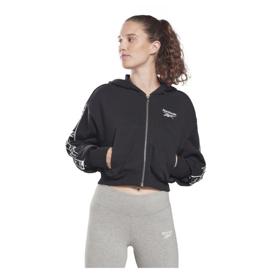 Reebok Γυναικεία ζακέτα Tape Pack Full Zip Reebok Γυναικεία ζακέτα Tape Pack Full Zip